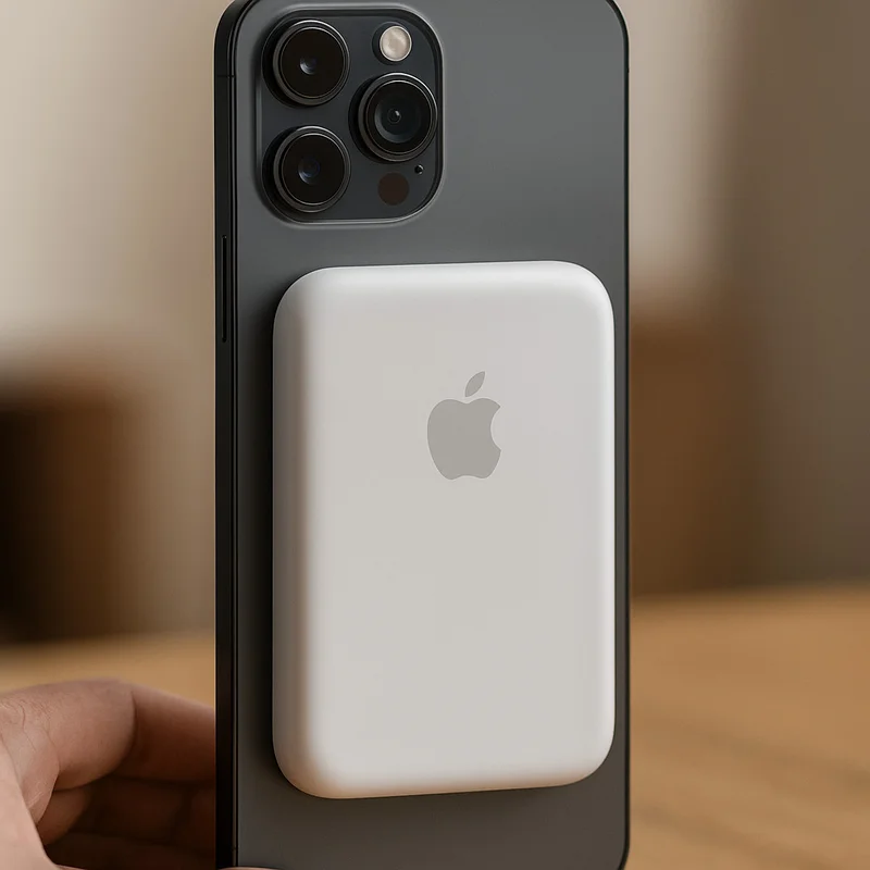 Power Bank 10000mAh para iPhone: Turbo Carregamento Sem Fio Magnético, Compacto e Alta Potência