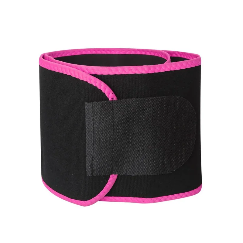 Cinta Térmica Modeladora Abdominal Emagrecedora Efeito Sauna Redução De Medidas Com Bolso Tecido Neoprene Elástico Confortável Ajustável Yoga Academia Fitness Cores Verde, Amarela, Roxa, Preta, Rosa, Azul LINHA PREMIUM DUPIN