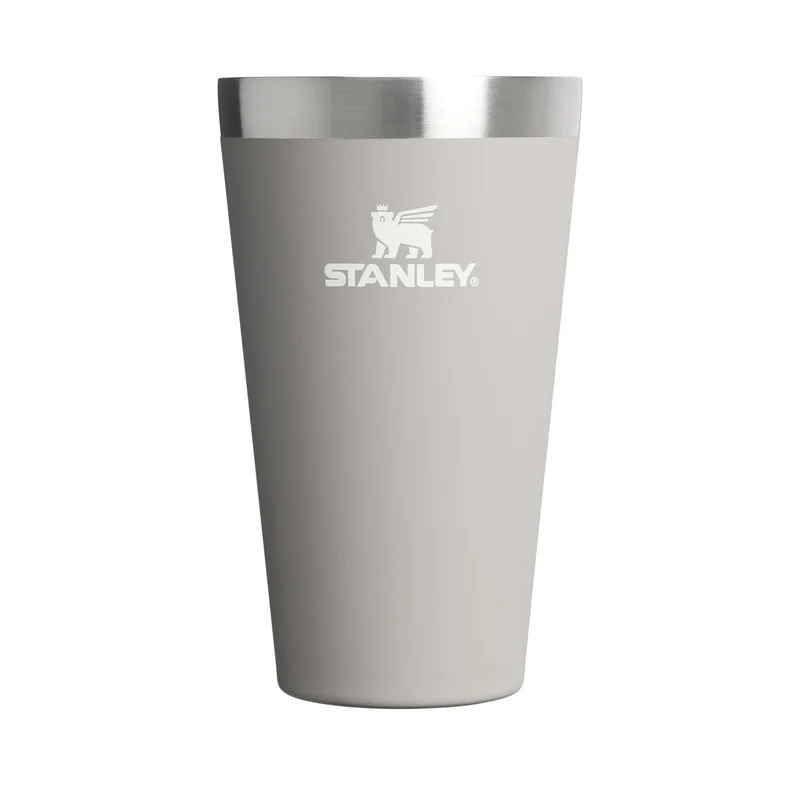 Stanley - Copo Térmico Texturizado para Cerveja, 473ml, para Bebidas Quentes ou Frias, Ash