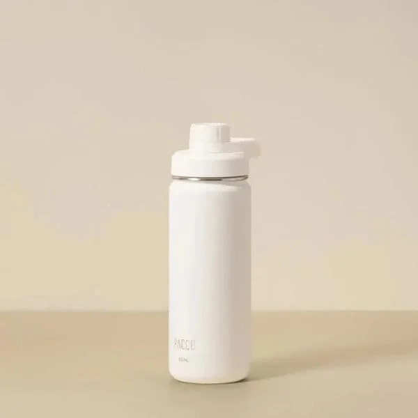 Pacco Garrafa Térmica Hydra V2 500ml (branco) Aço Inoxidável 18/8 Até 24h Gelada ou até 12h Quente