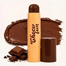 Contorno Stick Choco Fun Fenzza, Bastão com Vitamina E e Manteiga de Karité, Aroma de Chocolate - Maquiagem (15%)