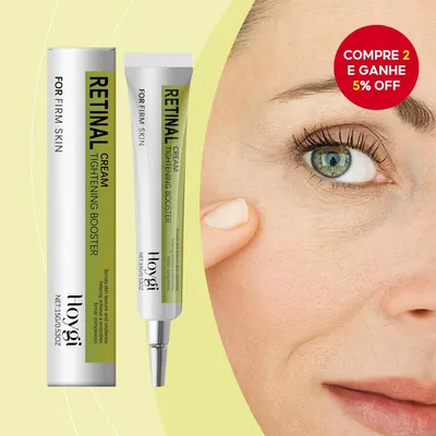 Hoygi Retinal Eye Cream Suave Nutritivo Firmador Hidratante Cuidados Com Os Olhos