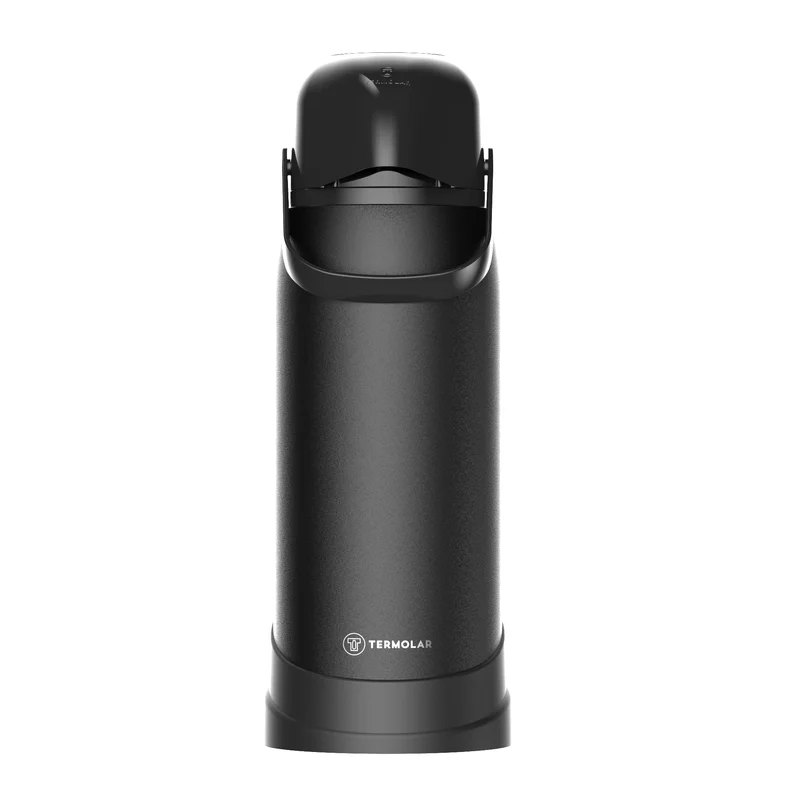 Garrafa Térmica 100% Inox 1,9L Termolar R-evolution Preto