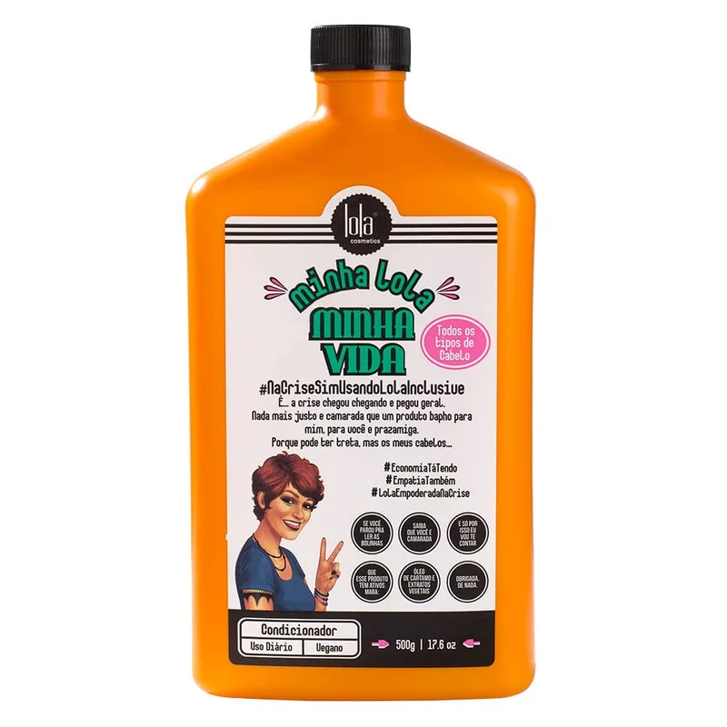 Minha Lola Minha Vida Condicionador 500ml , Lola Cosmetics