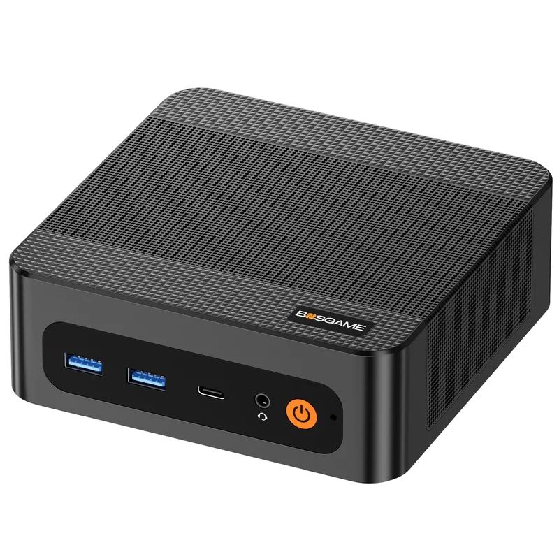 Mini PC BOSGAME P6 AMD Ryzen 9 6900HX 32GB LPDDR5 1TB PCIe 4.0 NVMe SSD | Para Criação E Multitarefas, Radeon 680M, Dual Gigabit LAN, Wi-Fi 6E, 3 Monitores 4K E Windows 11 Pro