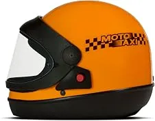 CAPACETE FECHADO PRO TORK SPORT MOTO MOTO TÁXI LARANJA TAM. 56