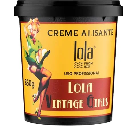 Hair Vintage Girl Creme Alisante 850g , Lola Cosmetics