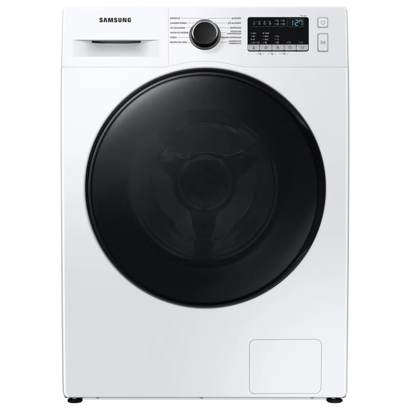 Samsung Lavadora de Roupas Digital Inverter Porta Black WW11T Branca 11kg 127V
