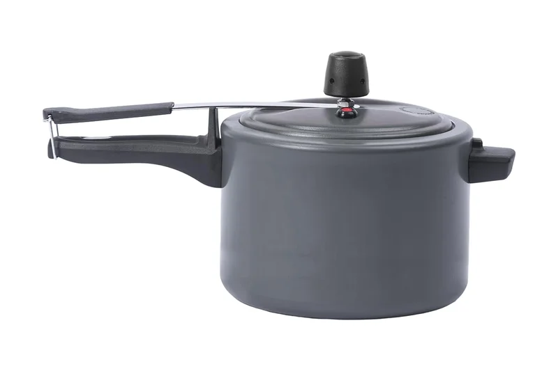 Brinox - Panela de Pressão Antiaderente Ceramic Life 4,5L Vapt - Cinza