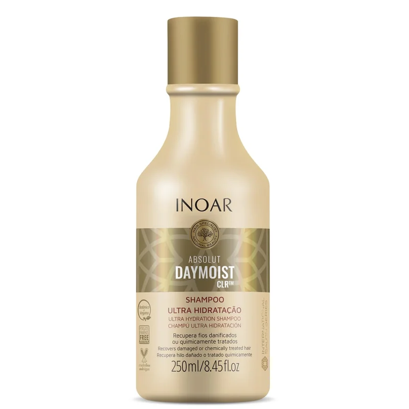 Shampoo Daymoist Ultra Hidratante com Clr 250Ml, Inoar, 250 Ml