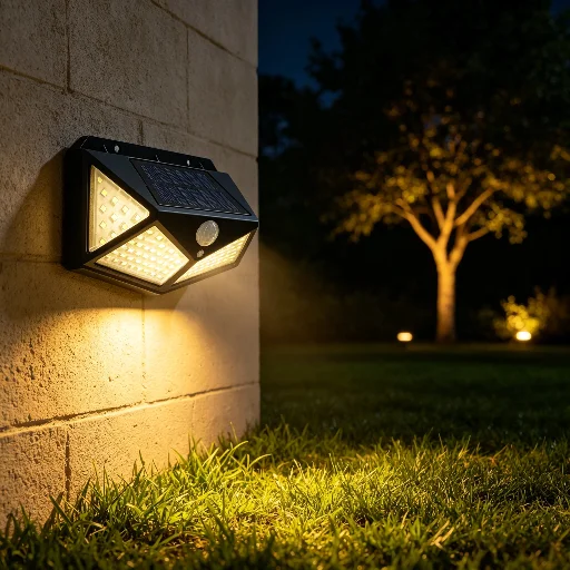 1/2/4 PCS Luminária Parede Solar 100 Leds Com Sensor Jardim Externa Prova D'água