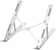 Suporte Ajustável para Notebook em Metal, Inox