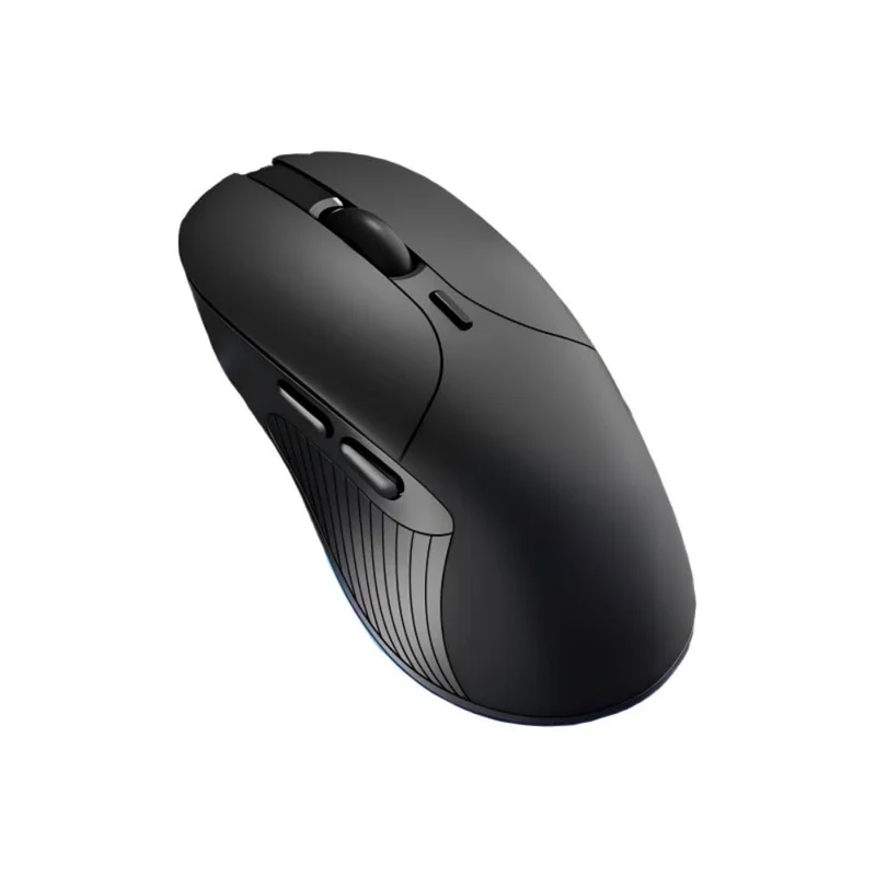 YARUIKE Mouse com Fio Silencioso Ergonômico para Escritório e Gamer, Mouse USB com 6 Botões, Design Antiderrapante, Compatível com Notebook e PC (Preto)