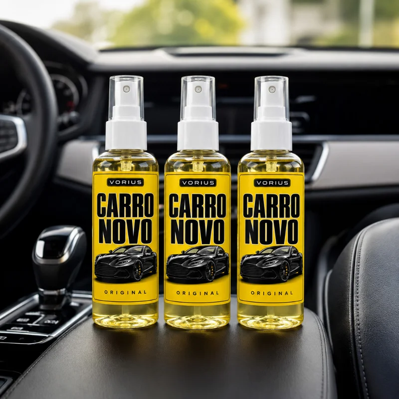 Aromatizante de Carro Novo Spray Perfume Para Carro Cheirinho de Concessionária Original