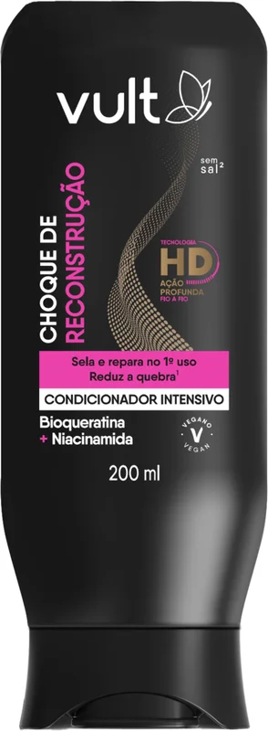 VULT CONDICIONADOR CHOQUE DE RECONSTRUÇÃO 200ml
