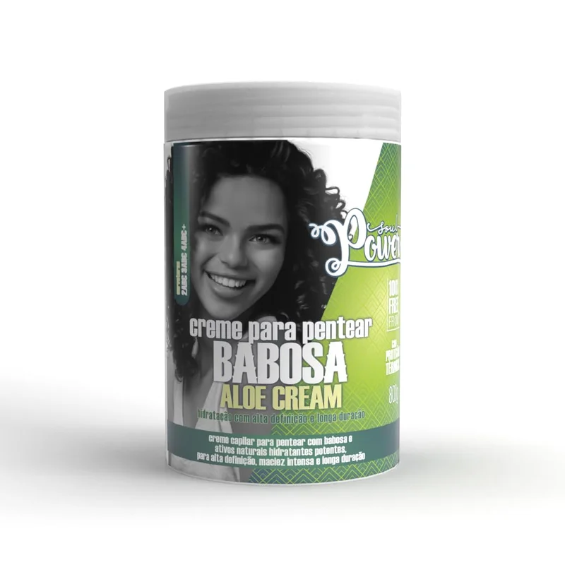 CREME BABOSA ALOE E CREAM 800G