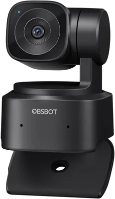 Webcam Tiny SE minúscula com 100 FPS, rastreamento de IA, predefinições personalizadas, controle de gestos e modo de beleza, compatível com software/hardware de transmissão ao vivo