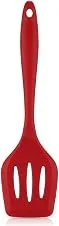 Espátula de Silicone Maciço Premium Grande - Não Risca Panela - Unidade ou Kit Com 6 - Cozinha Antiaderente - Alta Resistência - Escolha Unidade ou Kit Promocional (Espátula Vermelha)