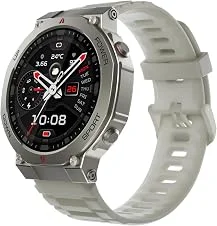 Black Shark GS3 Ultra Smartwatch, 1.43" AMOLED Relogio Inteligente 168+ Sport Modes, Dual-Band GPS Positioning Smart Watch, 5ATM Water Resistance Masculinos Relógio para Exterior, 18 Days Battery Life