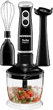 MONDIAL Mixer Turbo 3 em 1, Preto, 500W, 220V - M-14