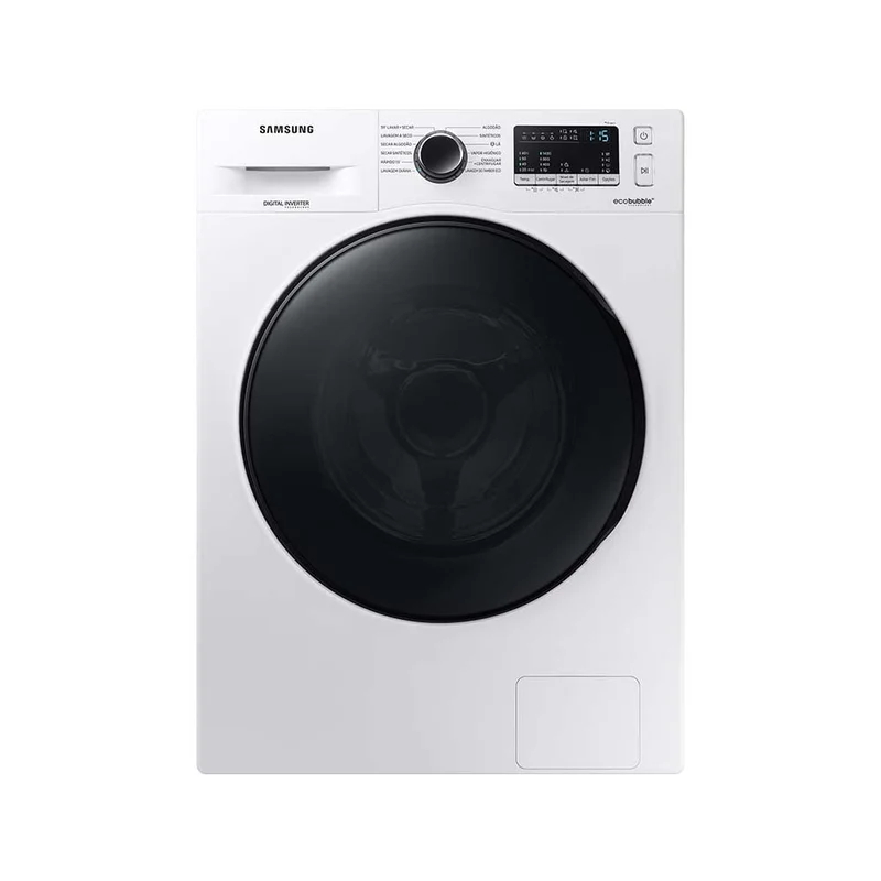 Lava e Seca Samsung 11kg Inverter 3 em 1 Água Quente e Fria Branca WD11A4453BW
