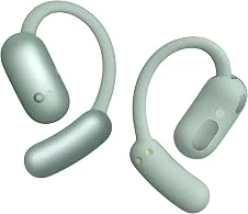 soundcore AeroFit 2 da Anker, Fone de Ouvido Bluetooth 5.4 aberto e esportivo, Open-Ear, Tradução em Tempo Real, 4 Posições Ajustáveis, Hi-Res, IA Chamadas, 42H, IP55, Standard, Verde
