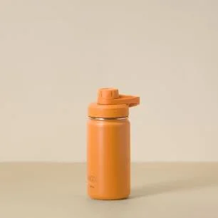 PACCO Garrafa Térmica Hydra V2 350ml Aço inox 18/8 Até 24h gelada ou até 12h quente (caramelo)