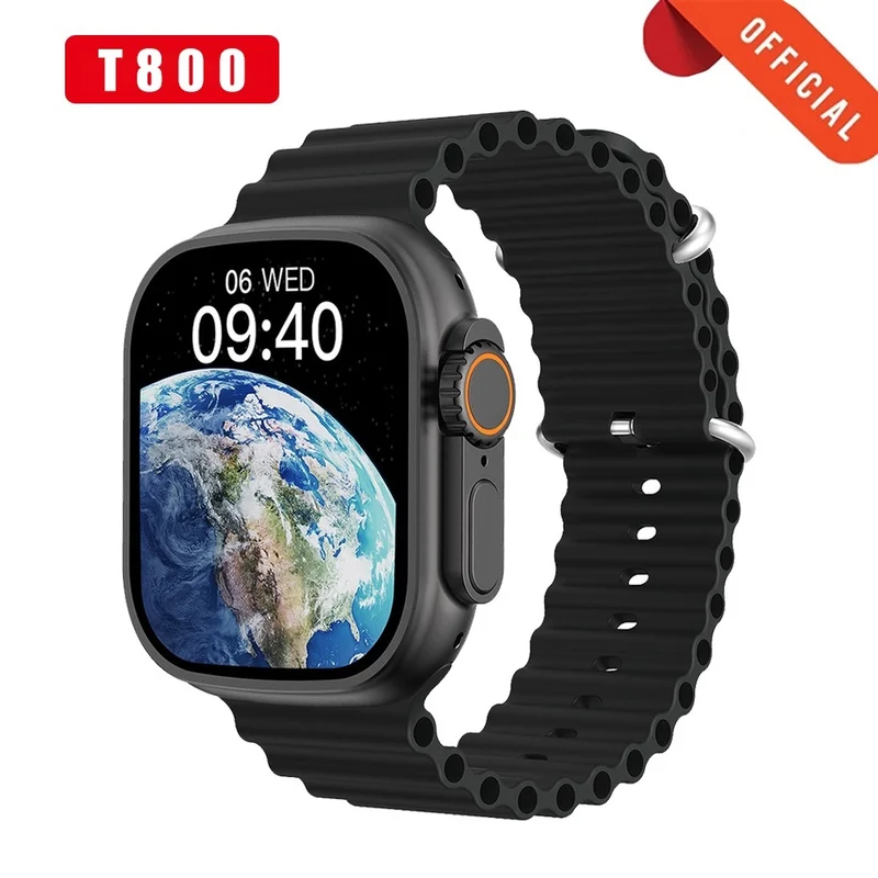 2026 Novo Mais Recente Smartwatch Relógio Inteligente Série IWO 8 T800 Ultra NFC Sem Carregamento