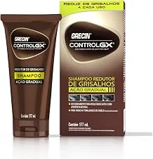Grecin Control GX Shampoo Redutor Gradual de Grisalho 177ml