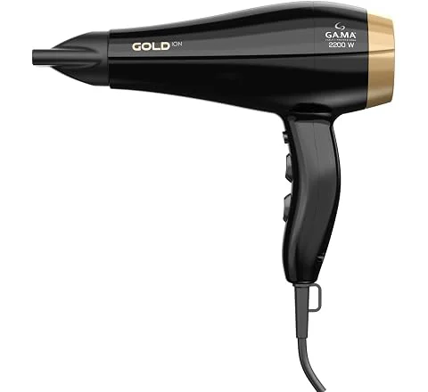 GA.MA ITALY Secador de Cabelo Gama Gold Ion 2200W 220V