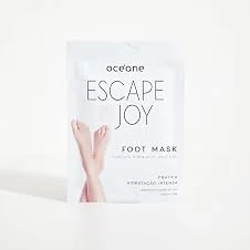 Océane Máscara Hidratante para Pés com Óleo de Coco - Foot Mask 1 Par