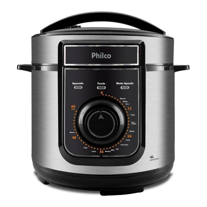 Panela de Pressão Elétrica Philco 4L 14 funções PPPE04A