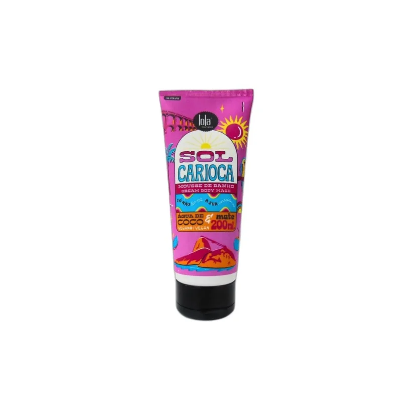Sol Carioca Mousse Hidratante 200ml, Lola Cosmetics