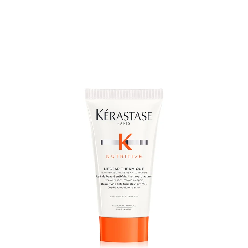 Kérastase Creme Leave-In Nutritive Nectar Thermique com proteçãoao contra o calor |Condição profunda e reduz o frizz | Suavidade e brilho instantâneos | Com proteinas vegetais | Para cabelos