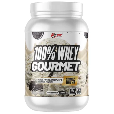 Whey Protein Gourmet 100% Concentrado e Isolado 23g Proteína 900g Pote