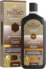 Tío Nacho Antigrisalho Shampoo 415ml - Henna, Geleia Real e Antiqueda