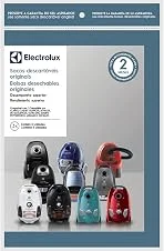 Electrolux Kit 3 Sacos de aspirador de pó - Modelos: Clario, Classic Silencer, Jetmaxx, Ultrasilencer, Ultraone, Equipt e Powerforce (SWECL)