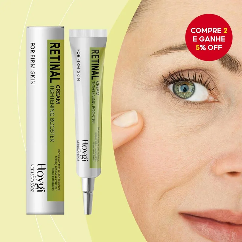 Hoygi Retinal Eye Cream Suave Nutritivo Firmador Hidratante Cuidados Com Os Olhos