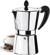 Brinox, 2182/100, Cafeteira Aluminio 6 Xicara 300ml Verona, Alumínio