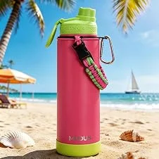 Garrafa Térmica 750ml – Aço Inox, Mantém Quente e Frio