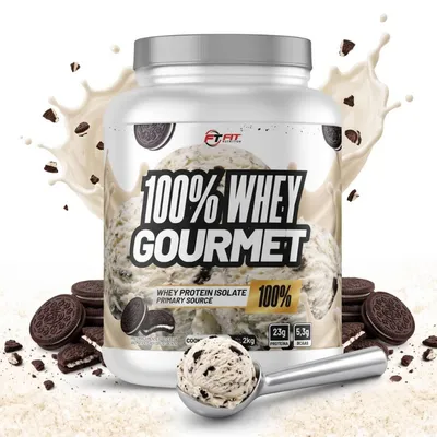 Whey Protein Gourmet 100% Concentrado e Isolado 900g Pote