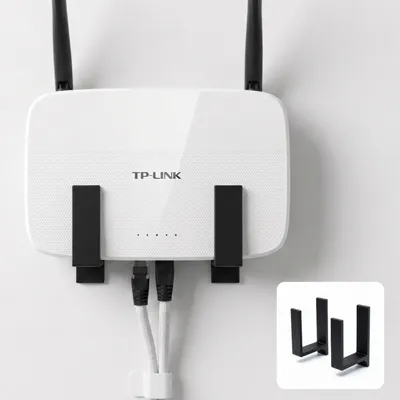 Suporte Roteador Parede Sem Furo Fita 3M Organizador WiFi Universal