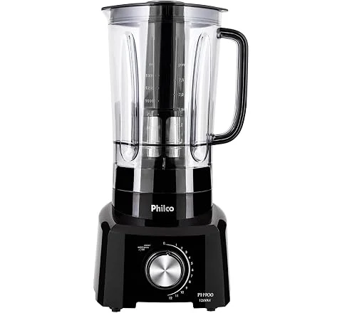 Liquidificador, Ph900, 3L, Preto, 110V, Philco