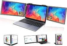 Extensor de Tela para Notebook com FHD IPS 14", 1920 X 1080 Monitor Portatil, Extensor para Mac/Windows, Compatível Apenas com Interface Tipo C, Certifique-se da compatibilidade com o seu dispositivo