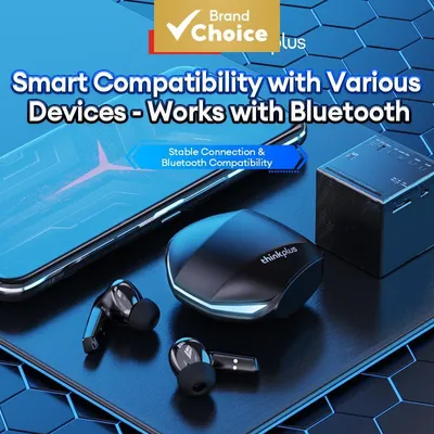 Fones de Ouvido Gamer Lenovo GM2 PRO com Som HI-FI, Bluetooth, Luz LED, Longa Duração da Bateria, Compatível com