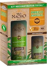 Tío Nacho Reconstrutor Kit Shampoo 415ml + Condicionador 200ml - Antiqueda