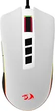Mouse Gamer Redragon Cobra V2 Special Edition Cypher Branco e Preto RGB M711A-RGB