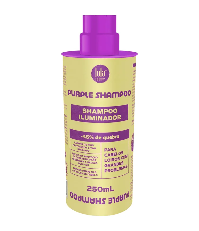 Purple Shampoo Matizador 250ml, Lola Cosmetics