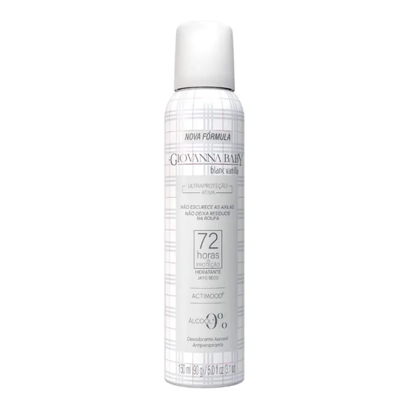 GIOVANNA BABY DESODORANTE AERO 72HRS BLANC VANILLA 150ML