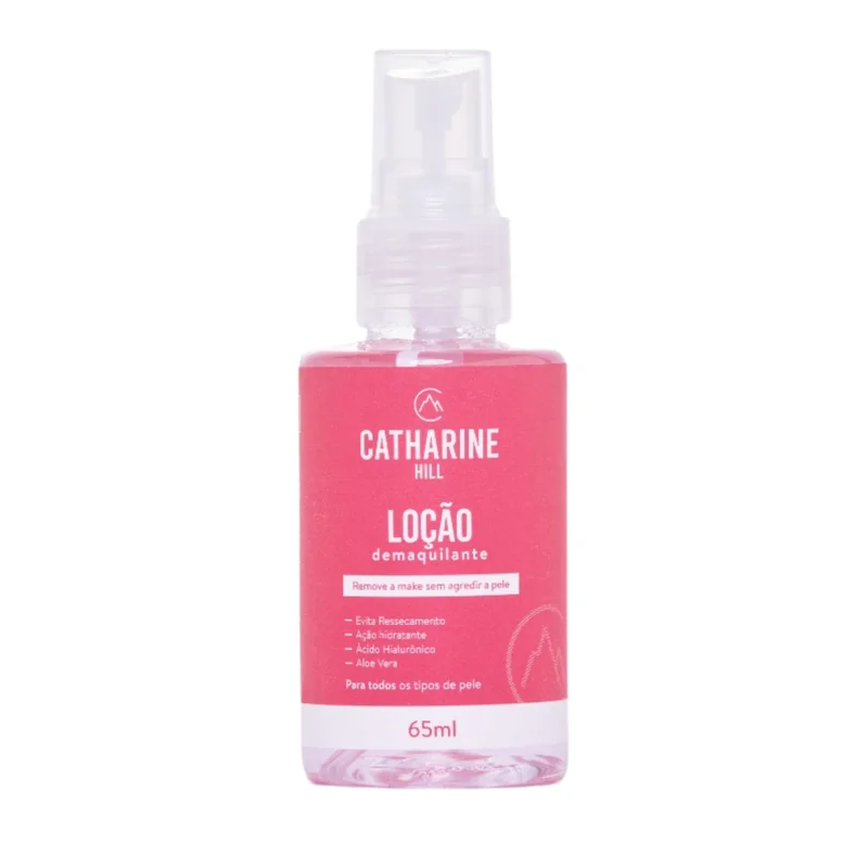 Catharine Hill Loção Demaquilante Self Care 2226/TS Travel Size 65ml Remove Maquiagem Suave Sem Agredir Portátil Vegano Cruelty Free